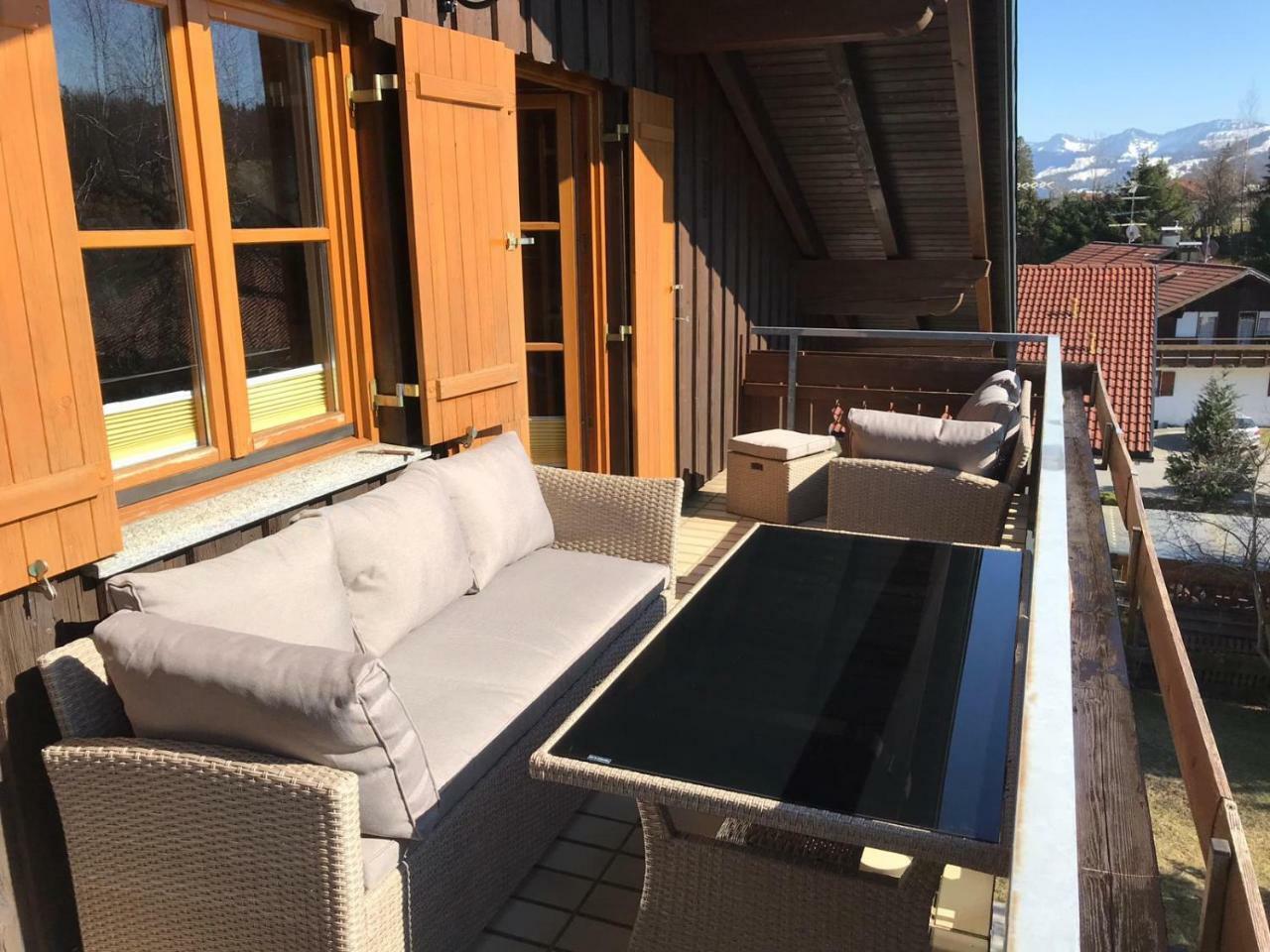 FeWo Sonnenschein Oberreute Exterior foto